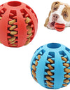 1PC Dog Ball Toys For Small Dogs Interactive Elasticity Puppy Chew Toy Tooth Cleaning Rubber Food Ball Toy Pet Stuff Accessories