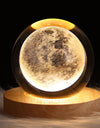 LED Night Light Galaxy Crystal Ball Table Lamp 3D Planet Moon Lamp Bedroom Home Decor For Kids Party Children Birthday Gifts