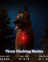 Bright LED Collar Light Pendant with Carabiner Clip-Setting Insulating Sheet for Nighttime Safety of Dogs and Cats - Flashing Pet Tag Supplies
