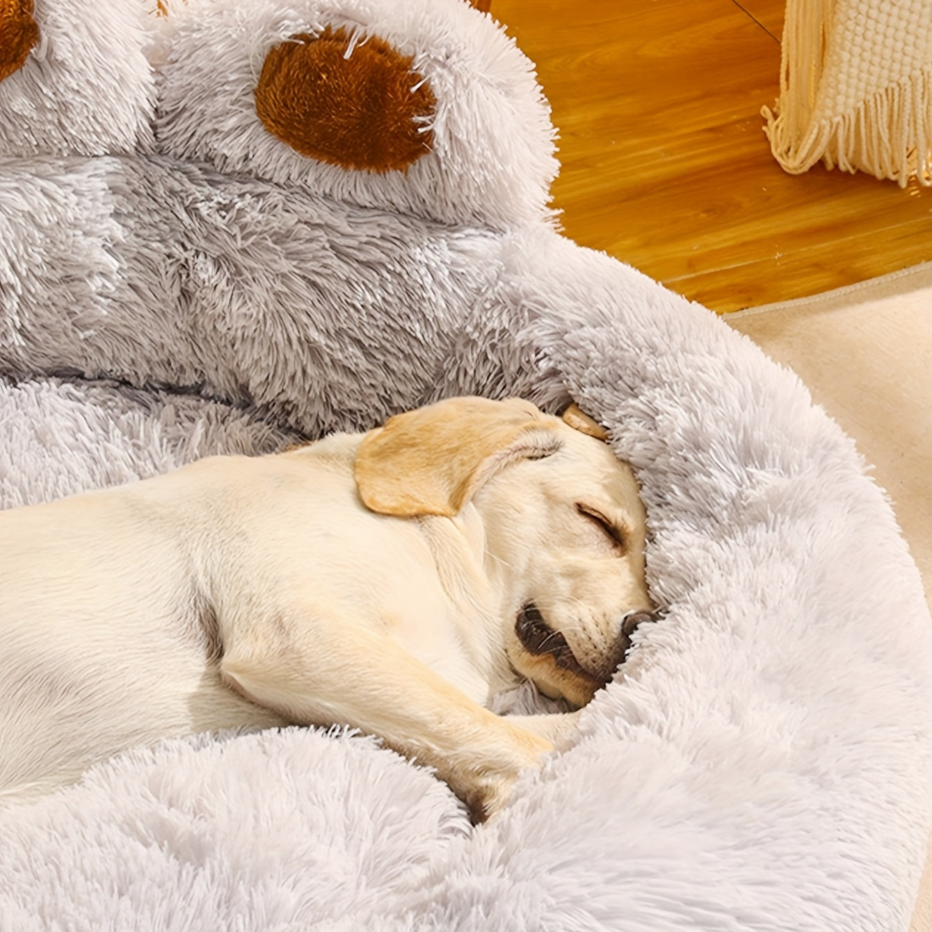 Soft Long Plush Cat kennel dog kennel winter warm pet bed Cat Bed Cat Mat Animals Sleeping Sofa