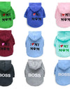 Winter Warm Dog Clothes For Small Medium Dogs Pets Hoodies Sweater Clothing Chihuahua Puppy Cat Costume Coat XS-XL Ropa Perro