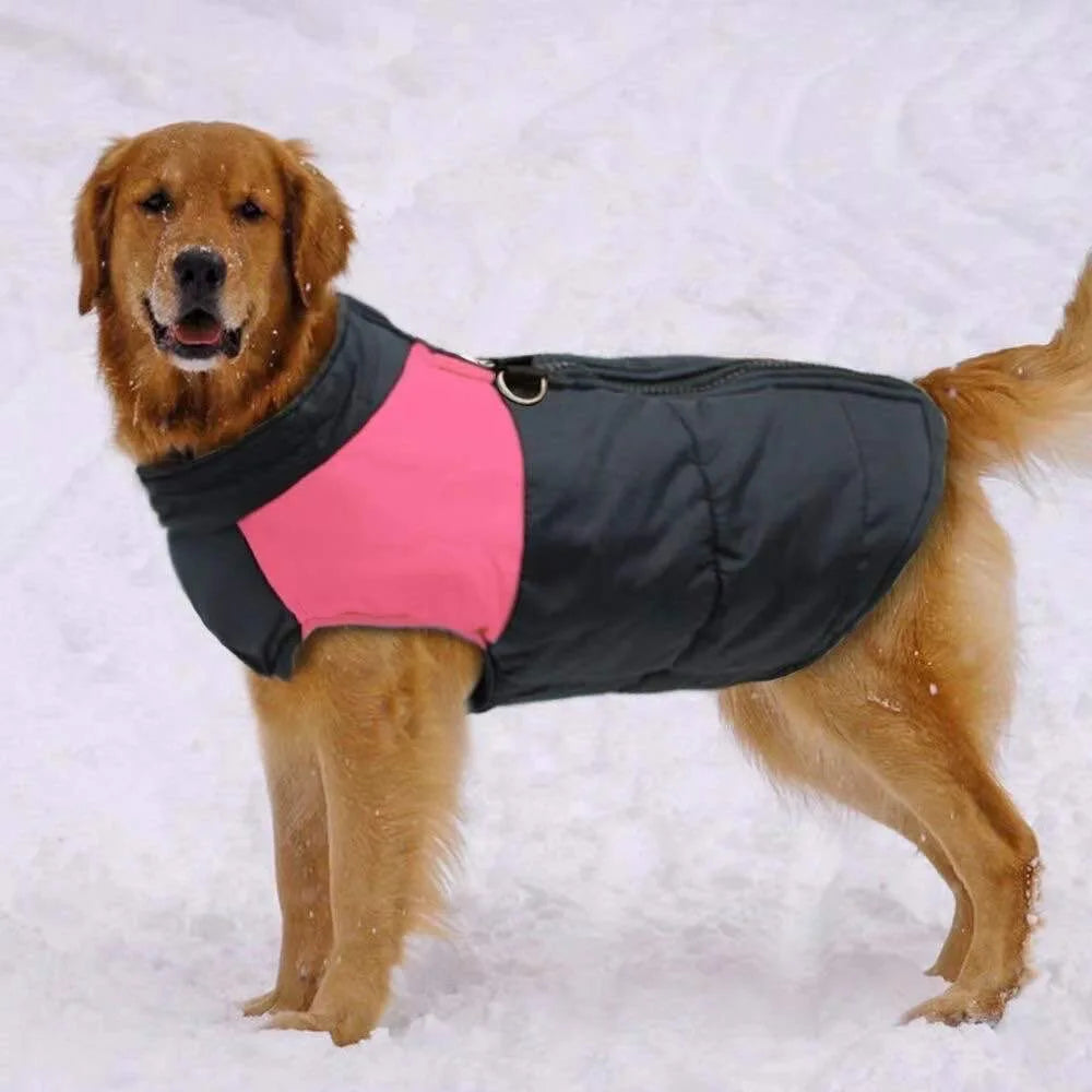 Winter Warm Dog Vest Jacket S-7XL Pet Clothes for Small Medium Large Dogs Doberman German Shepherd Greyhound Pets Clothing Coat