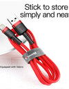 Baseus USB Cable for iPhone14 13 12 11 Pro Max Xs X 8 Plus Cable 2.4A Fast Charging Cable for iPhone Charger Cable USB Data Line