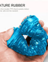 TPR Large Dog Bone Rubber Pet Toy Sound Strong Bite-Resistant Pets Teethbrush Toys Train Teeth Clean Chewing Perros Accessories