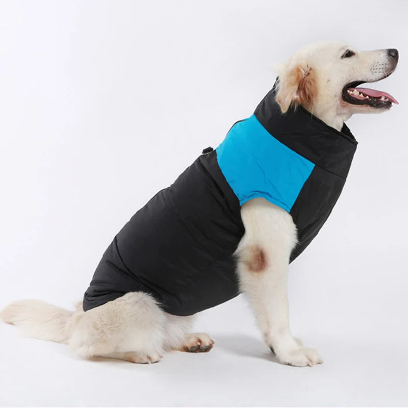 Winter Warm Dog Vest Jacket S-7XL Pet Clothes for Small Medium Large Dogs Doberman German Shepherd Greyhound Pets Clothing Coat
