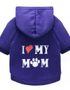 Winter Warm Dog Clothes For Small Medium Dogs Pets Hoodies Sweater Clothing Chihuahua Puppy Cat Costume Coat XS-XL Ropa Perro