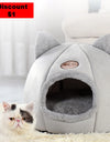 New Deep Sleep Comfort In Winter Cat Bed Iittle Mat Basket Small Dog House Products Pets Tent Cozy Cave Nest Indoor Cama Gato