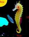 Silicone Glowing Artificial Fish Tank Light Aquarium Coral Plants Underwater Lights Pets Decor Aquatic mushroom seahorse light