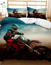 Gaming Bed Duvet Cover Set Twin,Gamer Bedding Sets for Boys Kids,Game King Size Duvet Cover Set 2/3pcs Microfiber Game Bed Set
