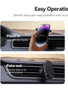 Baseus Car Phone Holder Gravity Auto Restorable in Car Air Vent Silicone Stand For iPhone Xiaomi Samsung Car Mobile Support