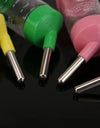 60ml/80ml/125ml/250ml Hamster Small Pets Water Drinking Bottle Plastic Rat Pet Dispenser Feeder Cage Hangable Water Bottle