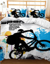 Gaming Bed Duvet Cover Set Twin,Gamer Bedding Sets for Boys Kids,Game King Size Duvet Cover Set 2/3pcs Microfiber Game Bed Set