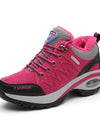 Brand Luxury Womens Sneakers Casual Breathable Tennis Shoes for Women Fashion Lace Up Platform Trainers Women's Hiking Shoes