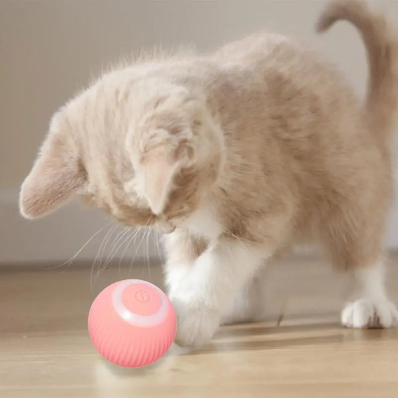 Smart Cat Toys Electric Cat Ball Automatic Rolling Ball Cat Interactive Toys Pets Toy For Cats Indoor Playing Cat Accessories
