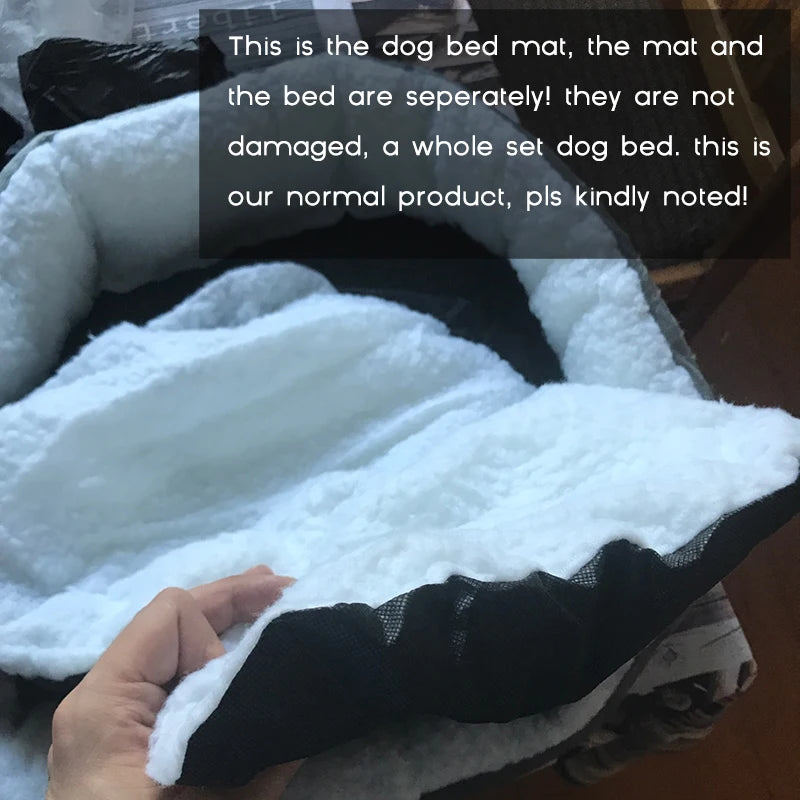 Pet Bed Pet Dog Bed Cat Kennel Warm Cozy For dogs Dog Bed  House Kennel Removable Washable Pets dog Kennel pets accessories