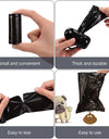 Pet Dog Poop Bags Dispenser Collector Garbage Bag Puppy Cat Pooper Scooper Bag Small Rolls Outdoor Clean Pets Supplies