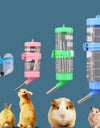 60ml/80ml/125ml/250ml Hamster Small Pets Water Drinking Bottle Plastic Rat Pet Dispenser Feeder Cage Hangable Water Bottle