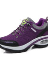 Brand Luxury Womens Sneakers Casual Breathable Tennis Shoes for Women Fashion Lace Up Platform Trainers Women's Hiking Shoes