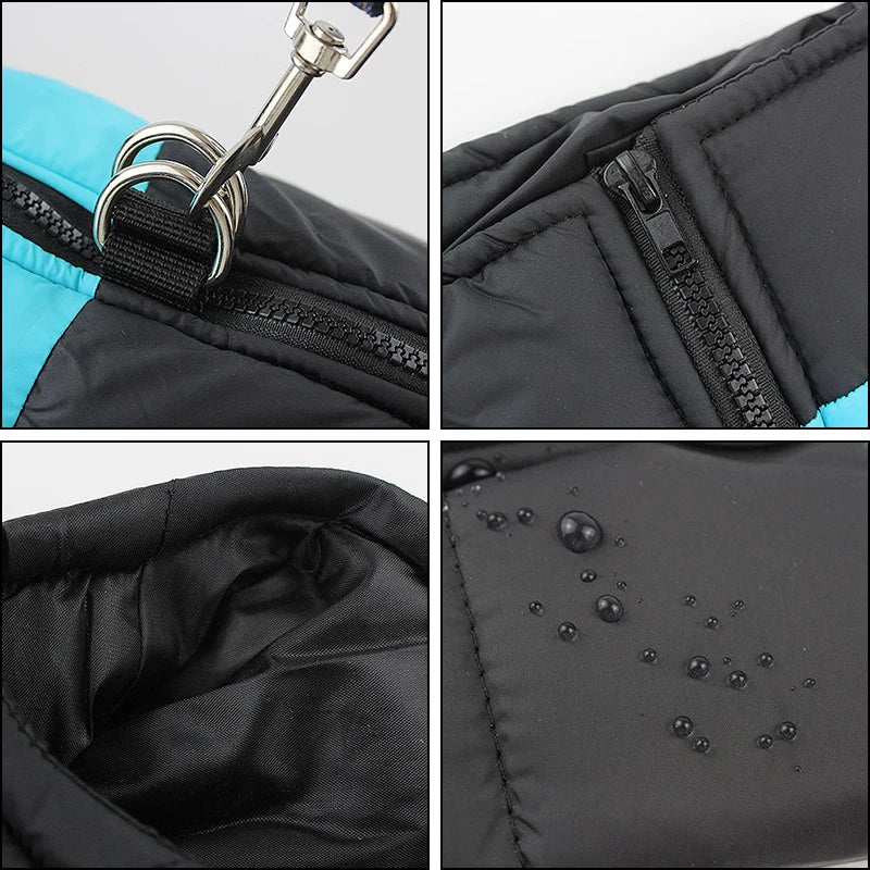 Winter Warm Dog Vest Jacket S-7XL Pet Clothes for Small Medium Large Dogs Doberman German Shepherd Greyhound Pets Clothing Coat