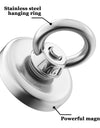 Super Strong Neodymium Magnets N52 Iman Ima Magnetic Fishing Magneat with Countersunk Hole Eyebolt for Salvage Magnetic Fishing