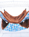 New Winter Warm Hamster Hammock For Rats Rodent Small Animal Guinea Pig Ferret Double-layer Plush Cotton Nests Pets Supplies YZL