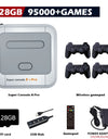 KINHANK Super Console X Pro Retro Game Console Support 70 Emulators 117000 Video Games for DC/MAME/Naomi with Gamepads Kid Gift
