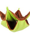 New Winter Warm Hamster Hammock For Rats Rodent Small Animal Guinea Pig Ferret Double-layer Plush Cotton Nests Pets Supplies YZL
