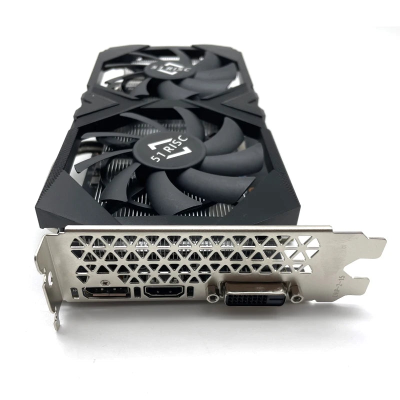 SHELI 51RISC GTX1660Super 6GB Gaming Video Card GTX1660 6GB Graphics Cards GPU Desktop Computer Gaming 1660Ti 6G placa de video