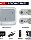 KINHANK Super Console X Pro Retro Game Console Support 70 Emulators 117000 Video Games for DC/MAME/Naomi with Gamepads Kid Gift