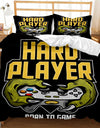 Gaming Bed Duvet Cover Set Twin,Gamer Bedding Sets for Boys Kids,Game King Size Duvet Cover Set 2/3pcs Microfiber Game Bed Set