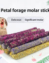 6Pcs Calendula Molar Rod  Pet Stick Molar Chewing Toys Dental Care Chewing Snacks for Rabbits Hamsters Chinchillas Small Pets