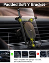 Baseus Car Phone Holder Gravity Auto Restorable in Car Air Vent Silicone Stand For iPhone Xiaomi Samsung Car Mobile Support