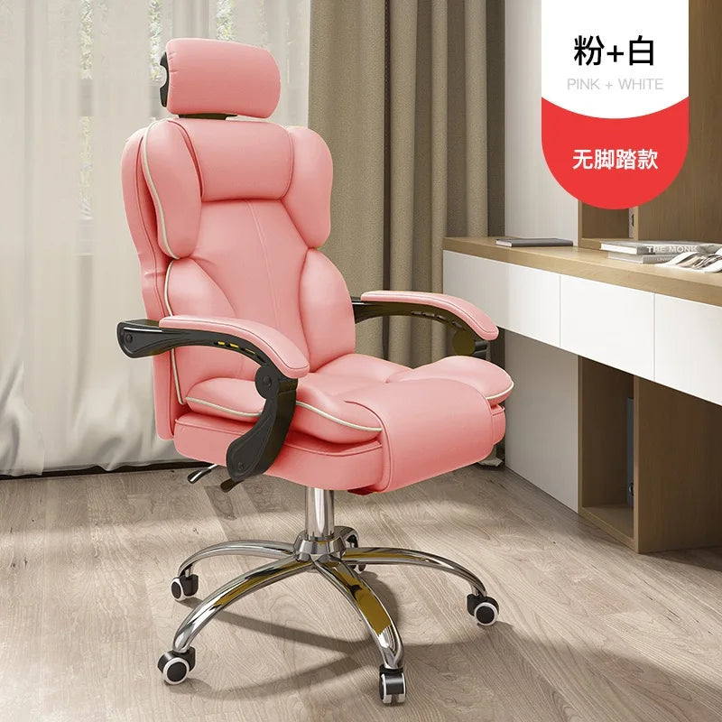 UVR WCG Gaming Chair Adjustable Live Gaming Chair Swivel lift Reclining Office Chair Home Comfortable Ergonomic Computer Chair
