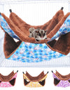 New Winter Warm Hamster Hammock For Rats Rodent Small Animal Guinea Pig Ferret Double-layer Plush Cotton Nests Pets Supplies YZL