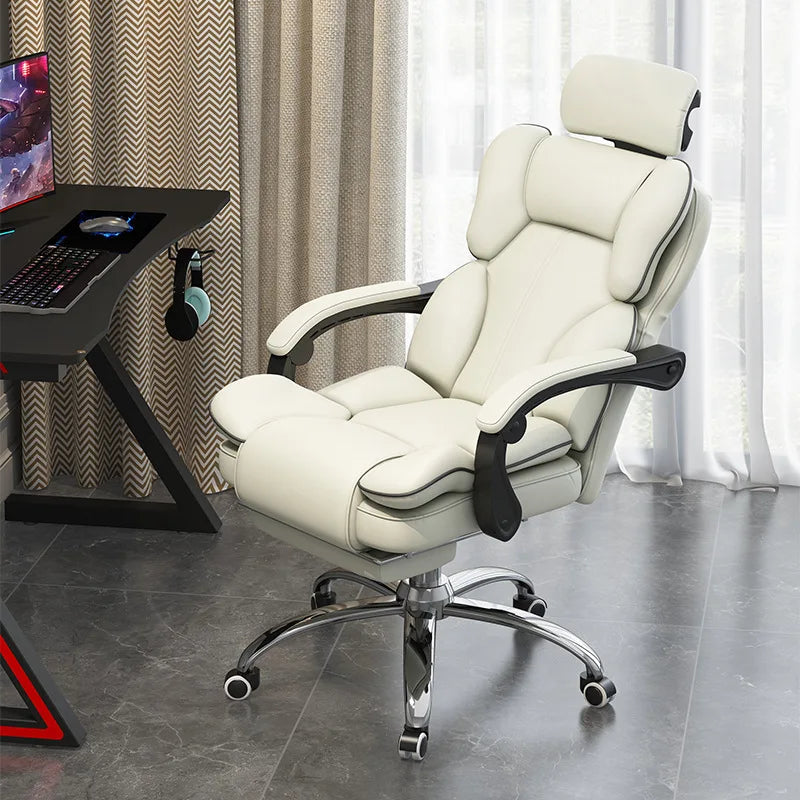 UVR WCG Gaming Chair Adjustable Live Gaming Chair Swivel lift Reclining Office Chair Home Comfortable Ergonomic Computer Chair