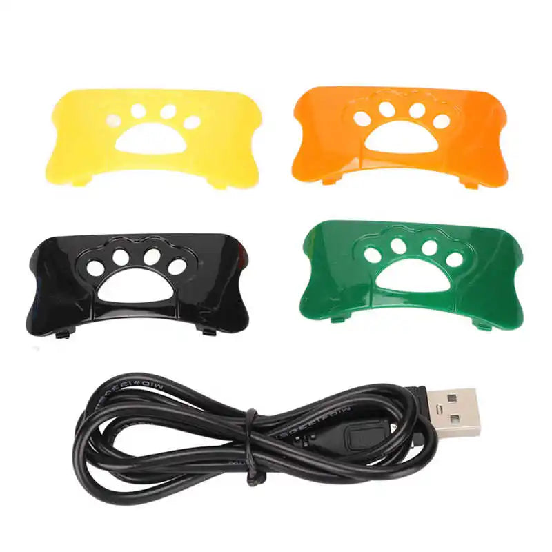 Pet Dog Barking Control Device Rechargeable Waterproof Anti-Barking Training Collar Barking Detection Pets Trainings Tools