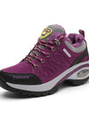 Brand Luxury Womens Sneakers Casual Breathable Tennis Shoes for Women Fashion Lace Up Platform Trainers Women's Hiking Shoes