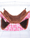 New Winter Warm Hamster Hammock For Rats Rodent Small Animal Guinea Pig Ferret Double-layer Plush Cotton Nests Pets Supplies YZL