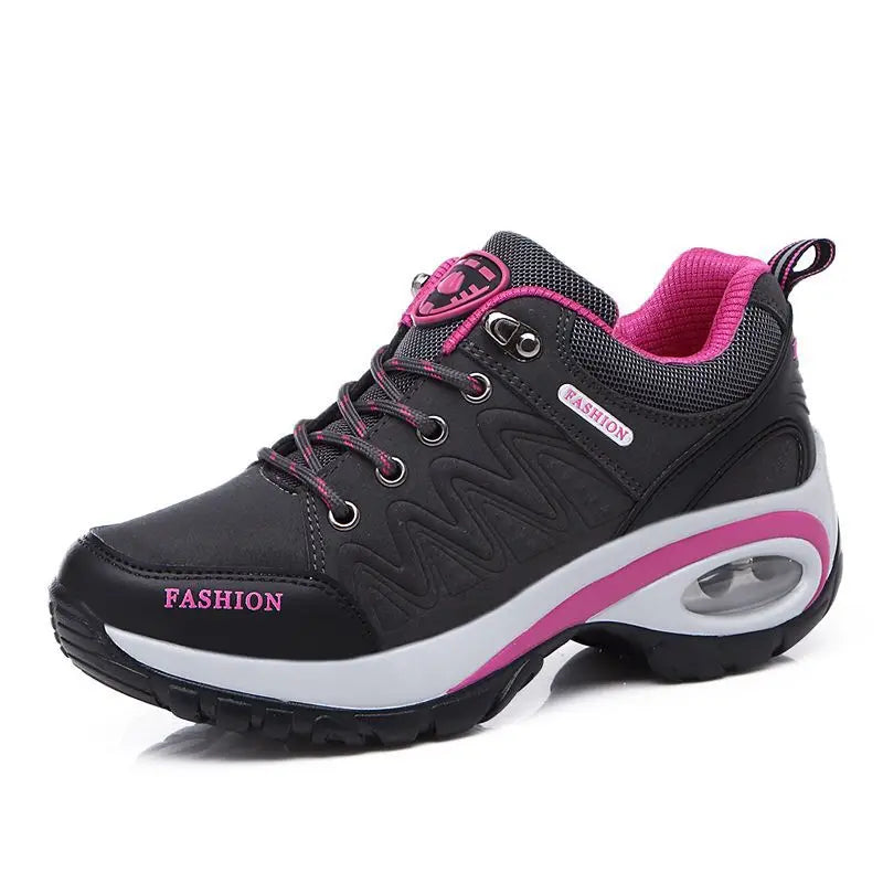 Brand Luxury Womens Sneakers Casual Breathable Tennis Shoes for Women Fashion Lace Up Platform Trainers Women's Hiking Shoes