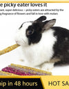 6Pcs Calendula Molar Rod  Pet Stick Molar Chewing Toys Dental Care Chewing Snacks for Rabbits Hamsters Chinchillas Small Pets