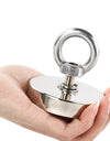 Super Strong Neodymium Magnets N52 Iman Ima Magnetic Fishing Magneat with Countersunk Hole Eyebolt for Salvage Magnetic Fishing