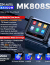 Autel MaxiCOM MK808 MK808S OBD2 Scanner Automotivo Car Diagnostic Tool OBD 2 Scanner Active Test Code Reader Key Coding Tool