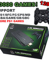 Game Stick M8 Retro Video Game 10000 20000 Portable Games Console with 2 Wireless Controller wireless video game console