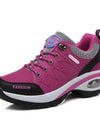 Brand Luxury Womens Sneakers Casual Breathable Tennis Shoes for Women Fashion Lace Up Platform Trainers Women's Hiking Shoes