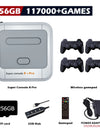 KINHANK Super Console X Pro Retro Game Console Support 70 Emulators 117000 Video Games for DC/MAME/Naomi with Gamepads Kid Gift