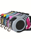 Durable Double Switch Retractable Pet Leash For Dogs - Easy Control And Comfortable Grip