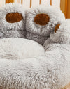 Soft Long Plush Cat kennel dog kennel winter warm pet bed Cat Bed Cat Mat Animals Sleeping Sofa