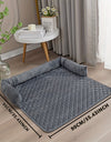 Anti-dirty Waterproof Pet Pad Ultrasonic Cotton Dog Car Pad Car Back Seat Pet Pad Dog Bed Cover For Couch Sofa, Furniture Cover For Dogs And Cats