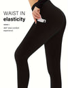 Solid Sporty High Waist Shaping Leggings, Comfy & Breathable Tummy Control Butt Lifting Leggings, Women's Underwear & Shapewear