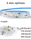 Create A Magical Ambience With 5050 RGB Led Strip Lights - Music Sync Color Changing, Remote Control, Perfect For Home, Garden, Party, And More!